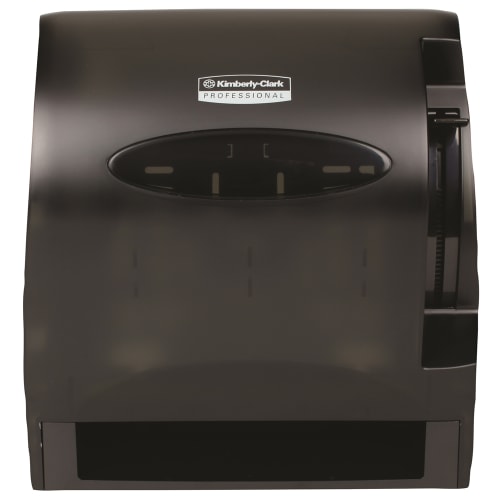 Kimberly-Clark IN-SIGHT® LEV-R-MATIC Roll Towel Dispenser, Smoke Grey